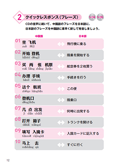 中検４級レベルで勝負する！ビジネス中国語 P12